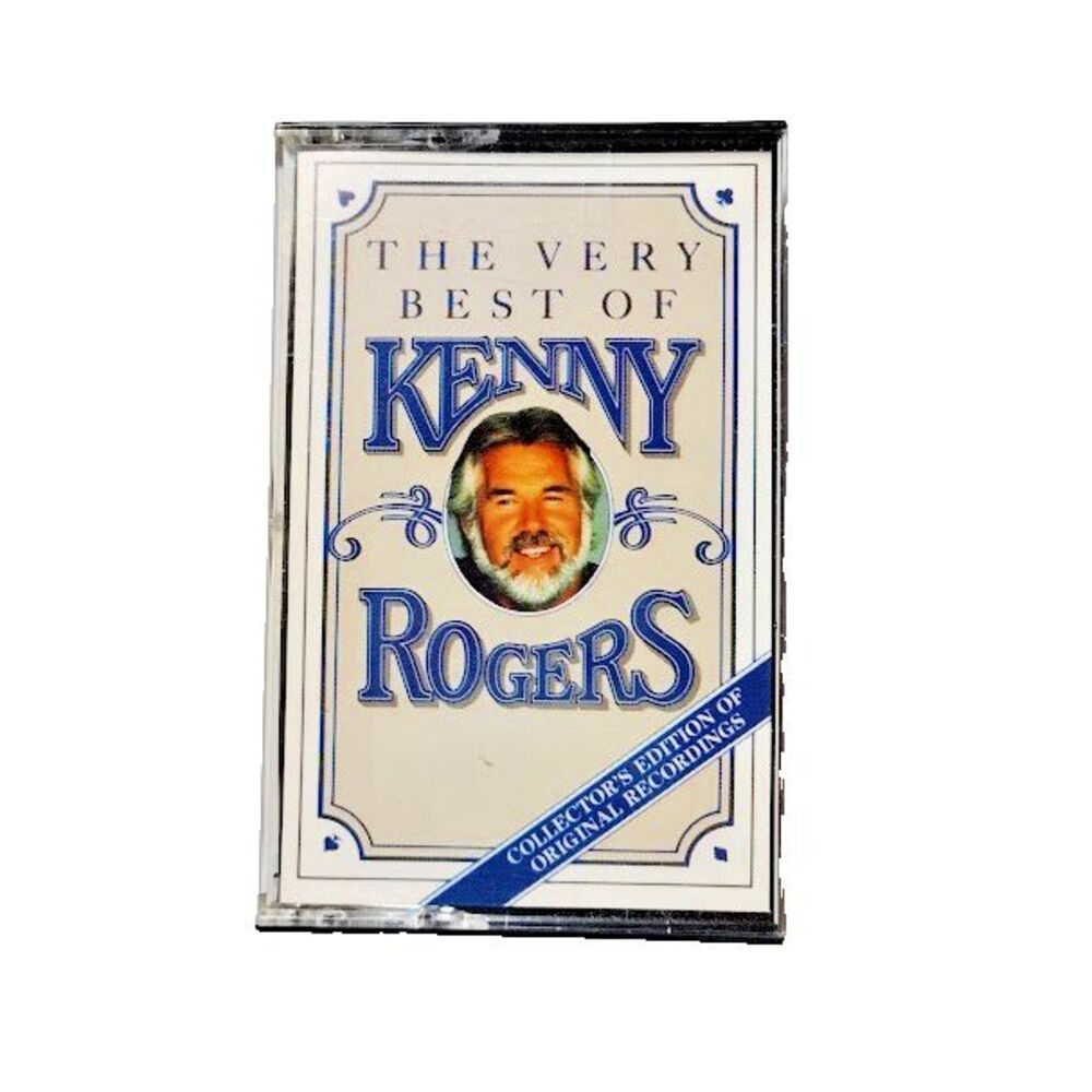 The Very Best Of Kenny Rogers Cassette Tape Lady The Gambler 1990 Not Played